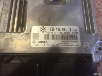 Эбу двс Skoda Octavia 1.9 TDI BXE 2004-2011